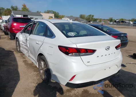 2019 Hyundai Sonata Se из США, поврежденный, VIN 5NPE24AF8KH791295